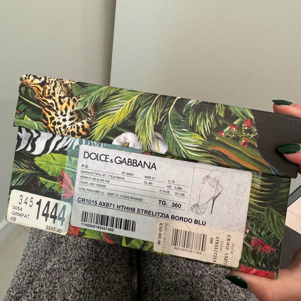 Dolce Gabbana Brand New Heels Never Worn
